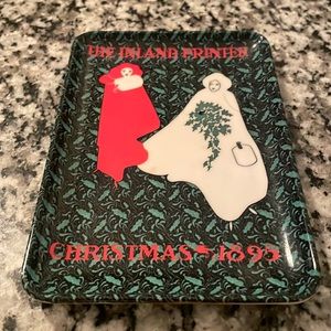 The Inland Printer Christmas 1895 Tray